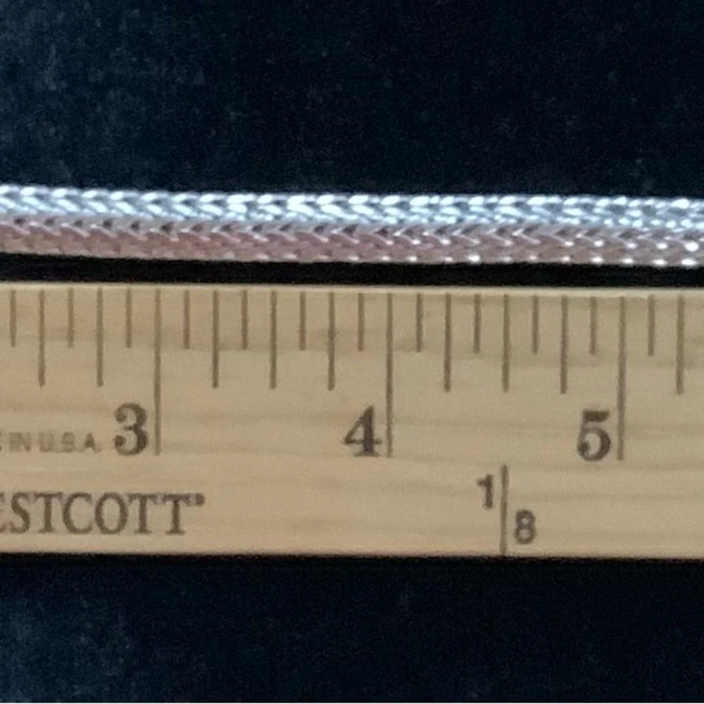 Sterling Silver Braided Bracelet-NWOT - Picture 3 of 9